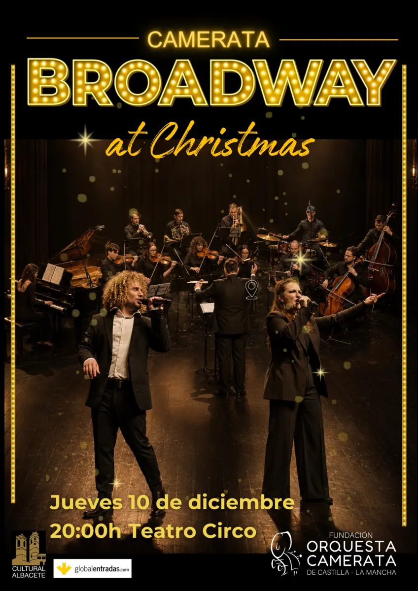 Cartel de Camerata Broadway at Christmas